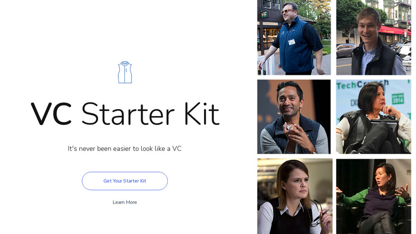 VC Starter Kit Landing Page
