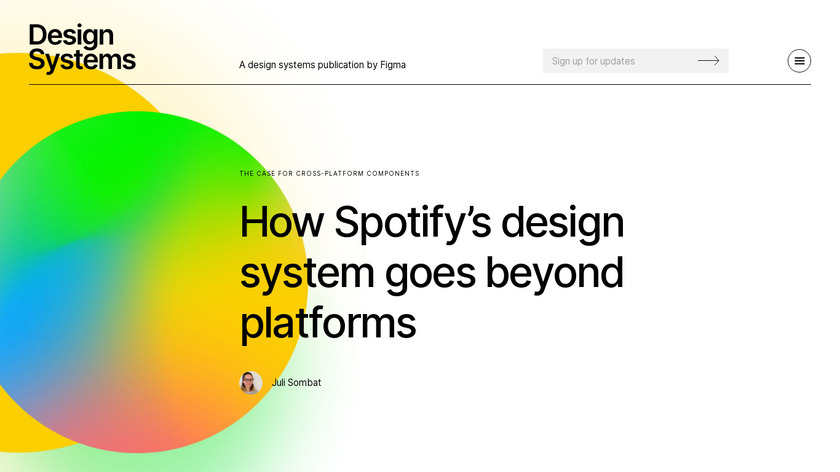 Design Systems Landing Page