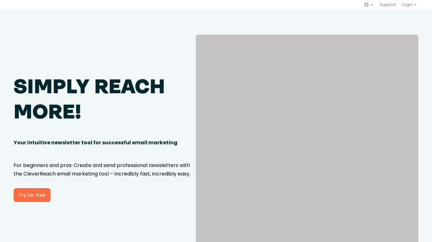 CleverReach Landing Page
