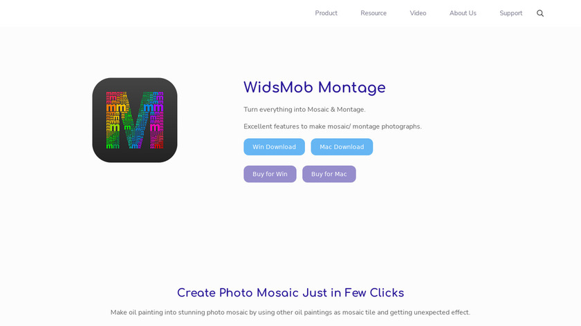 WidsMob Montage Landing Page