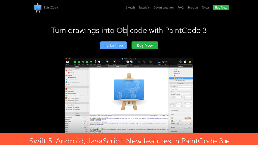 PaintCode 3 - Turn drawings into code with PaintCode 3