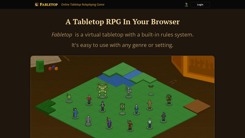 Fabletop Landing Page