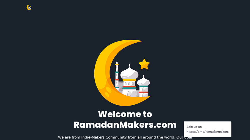 Ramadan Makers Landing Page