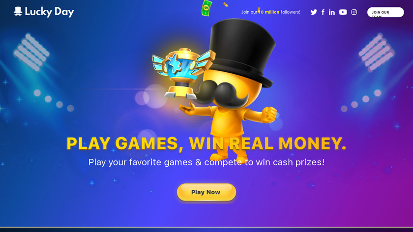 Lucky Day Landing Page