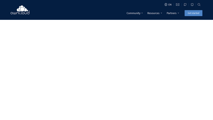 ownCloud Landing Page