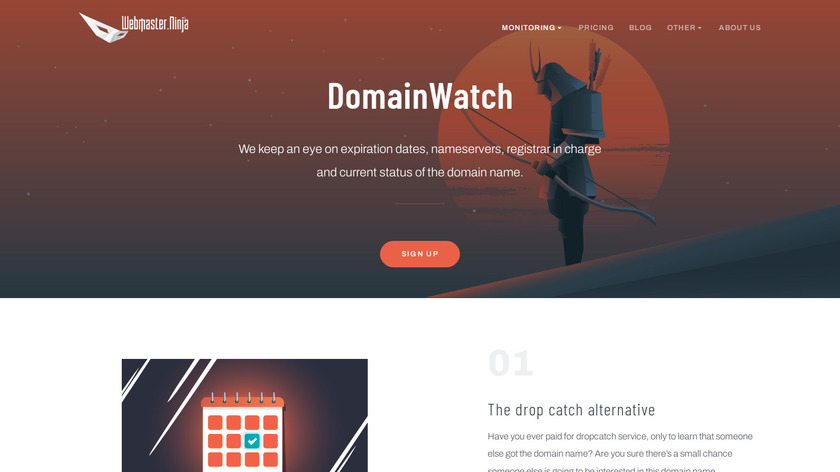 DomainWatch Landing Page