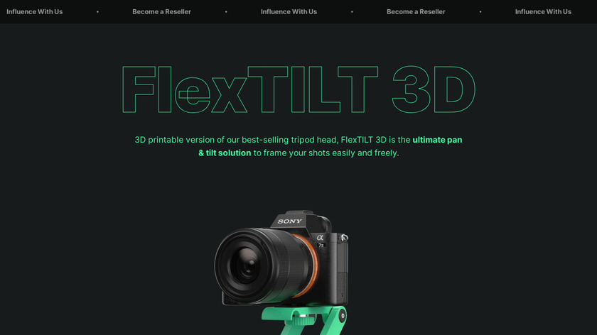 FlexTILT Head 3D Landing Page