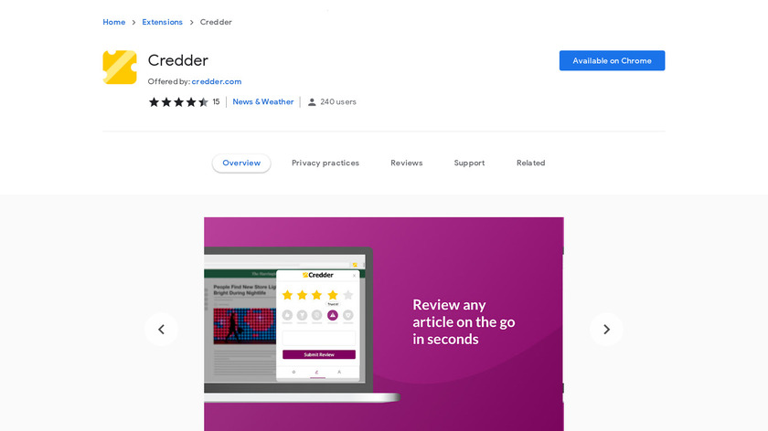 Tribeworthy for Chrome Landing Page