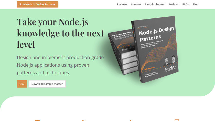 Node.js Design Patterns Landing Page