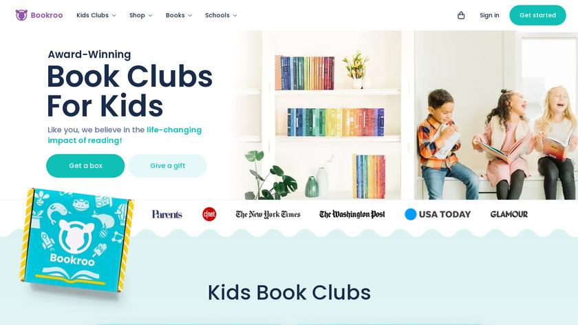 Bookroo Landing Page
