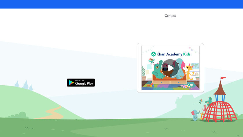 Khan Academy Kids Landing Page