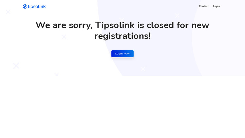 Tipsolink Landing Page
