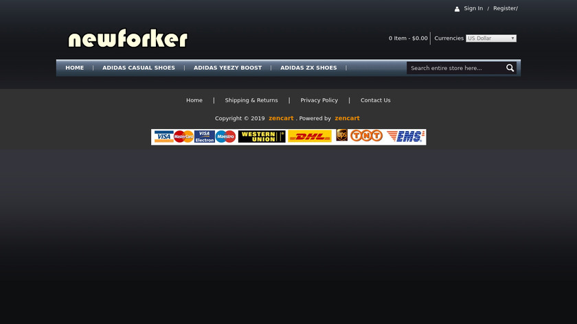 The New Forker Landing Page