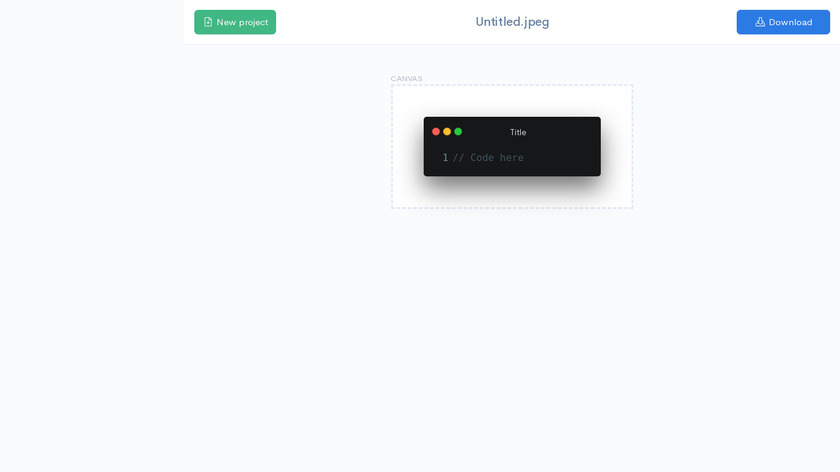 Codeimg.io Landing Page