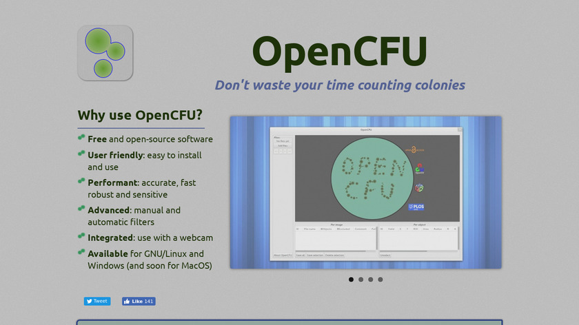 OpenCFU Landing Page