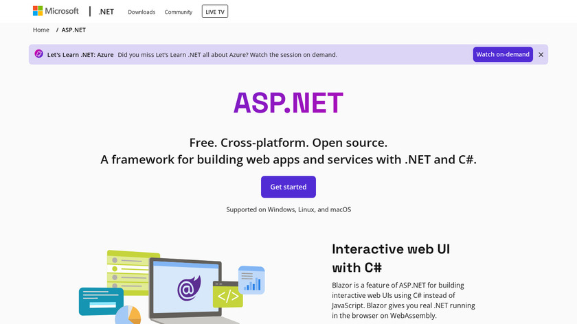ASP.NET Landing Page