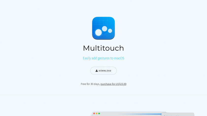 Multitouch Landing Page