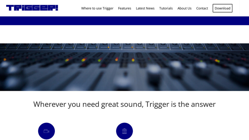 Trigger Audio and Video Playback Landing Page