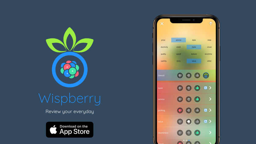 Wispberry Landing Page