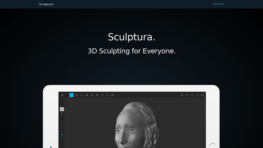 Sculptura Landing Page