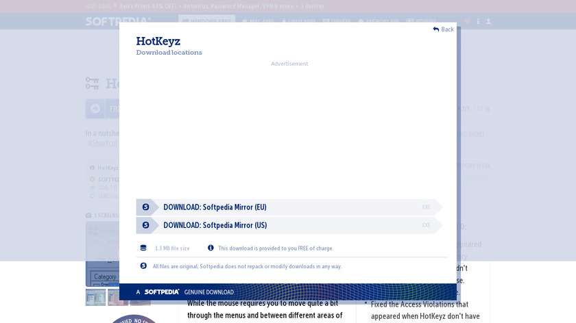 HotKeyz Landing Page