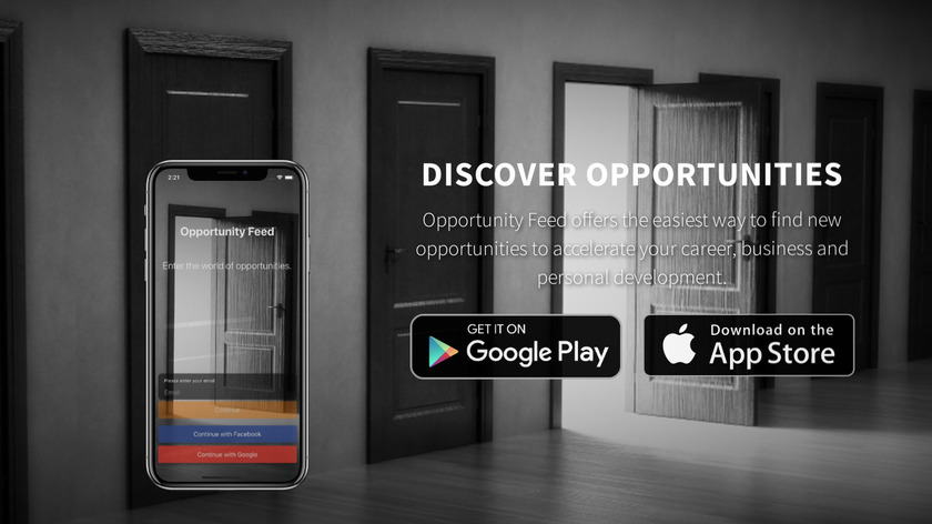 Opportunity Feed Landing Page