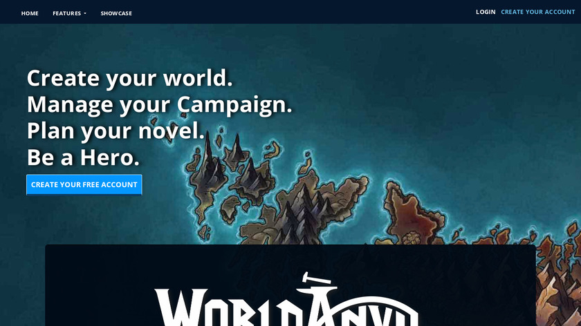 World Anvil Landing Page