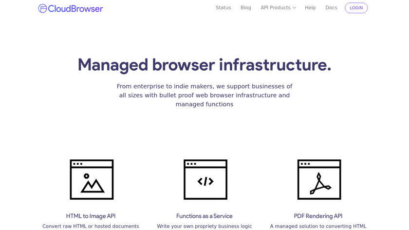 CloudBrowser.co Landing Page