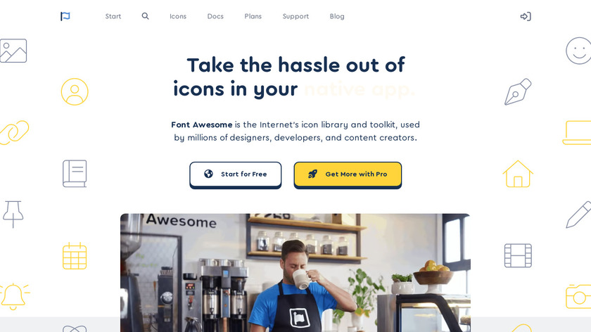Font Awesome Landing Page