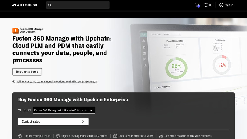 Fusion Lifecycle PLM Landing Page