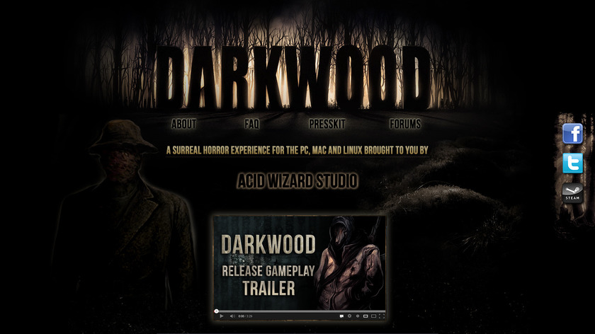 Darkwood Landing Page