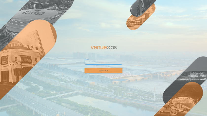 VenueOps Landing Page