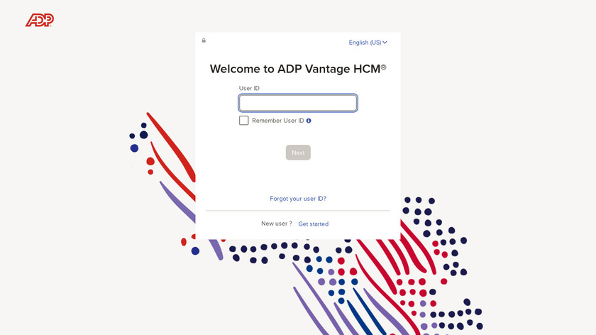ADP Vantage Landing Page