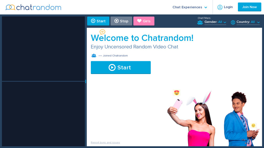 Chatrandom com chatroulette alternative for free random chat