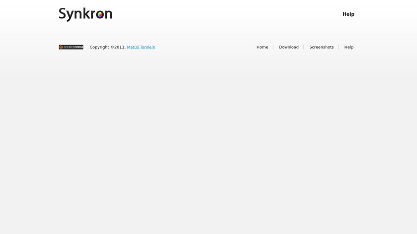 Synkron Landing Page