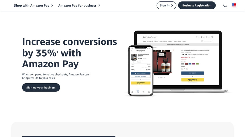 Amazon Pay Landing Page