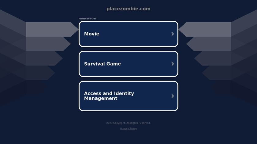 Placezombie Landing Page