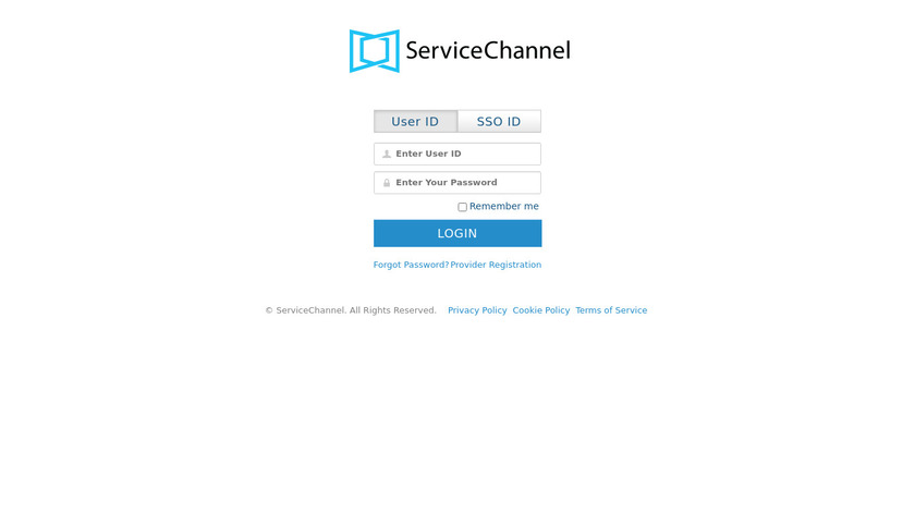 ServiceChannel Landing Page