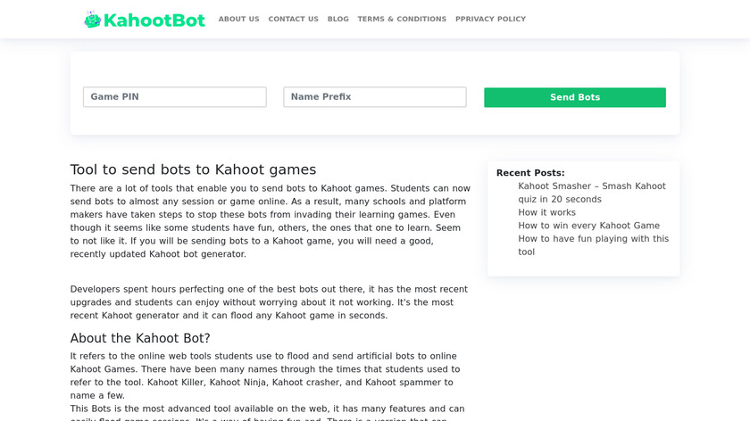 Kahoot Bot VS Membean Answer Hack - compare differences ...