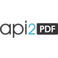 Api2Pdf logo