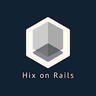 Hix on Rails logo
