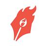 Flaming Text logo