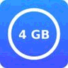 4 GB RAM Memory Booster logo