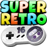 SuperRetro16 logo