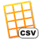 CSVed icon