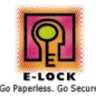 E-Lock logo