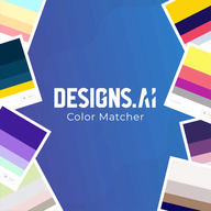 Color Matcher by Designs.ai logo